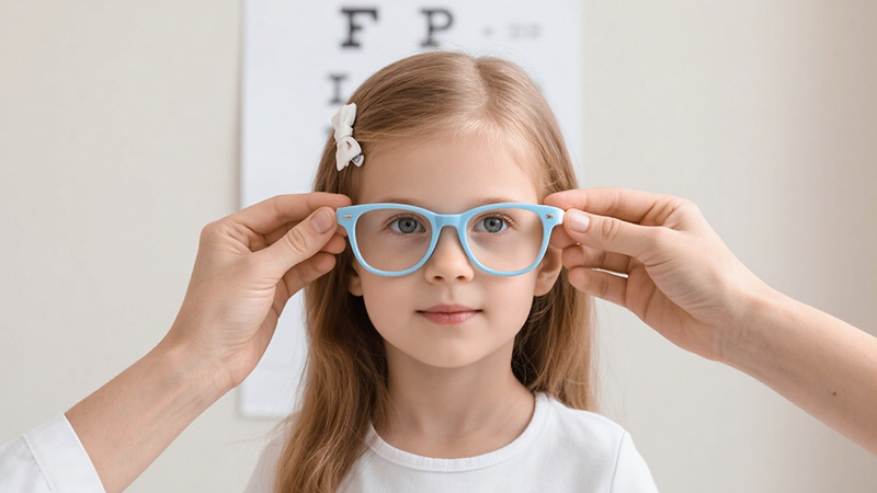 Measuring axial eye length to monitor the progression of myopia.